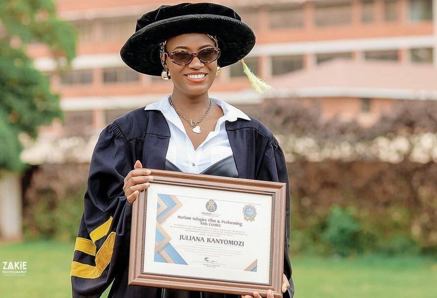 juliana-kanyomozi-receives-honorary-recognition-from-mariam-ndagire-film-and-performing-arts-centre