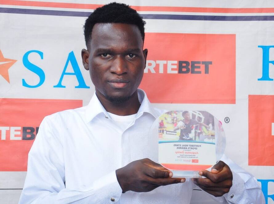 fortebet-real-stars-monthly-awards:-finally-a-male-badminton-player-wins-the-prestigious-accolade,-it-has-been-part-of-my-dream-owinyi-|-voice-of-bugerere