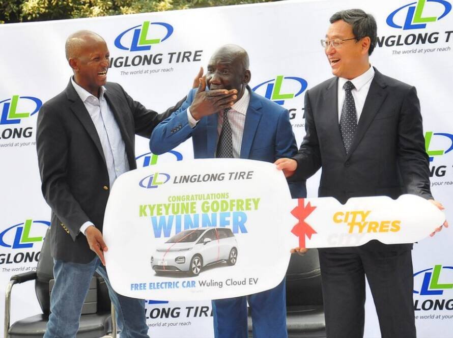 mandela-group-through-linglong-tire-awards-3rd-electric-car-to-lucky-winner-|-voice-of-bugerere