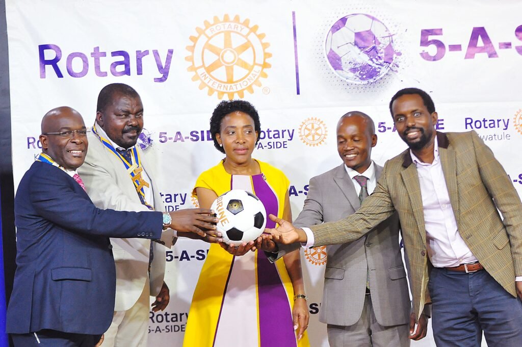 rotary-5-a-side-football-tournament-launched,-kiwatule-the-hosting-club-|-voice-of-bugerere